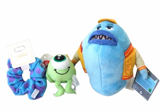 新品 Disney ディズニー モンスターズインク キーリング ぬいぐりみ シュシュ 3点セット の通販はau Pay マーケット Jimu