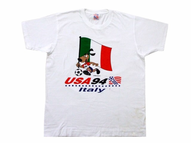 Vintage Worldcup1994 Susa ヴィンテージ 1994年ワールドカップアメリカ 限定ｔシャツ イタリア サッカー 中古 の通販はau Pay マーケット Jimu
