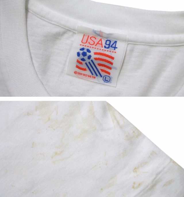 Vintage Worldcup1994 Susa ヴィンテージ 1994年ワールドカップアメリカ 限定ｔシャツ イタリア サッカー 中古 の通販はau Pay マーケット Jimu