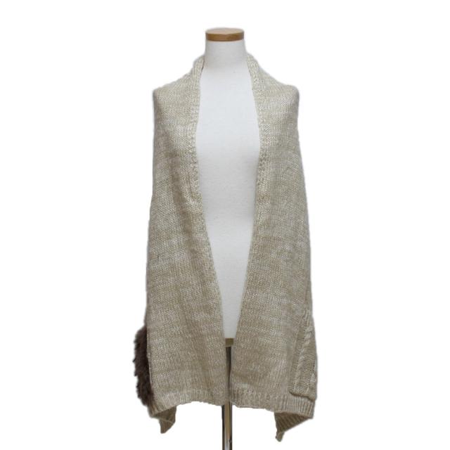 Rougeloup ルージュループ マントショールニットカーディガン ワールド 中古 の通販はau Pay マーケット Jimu