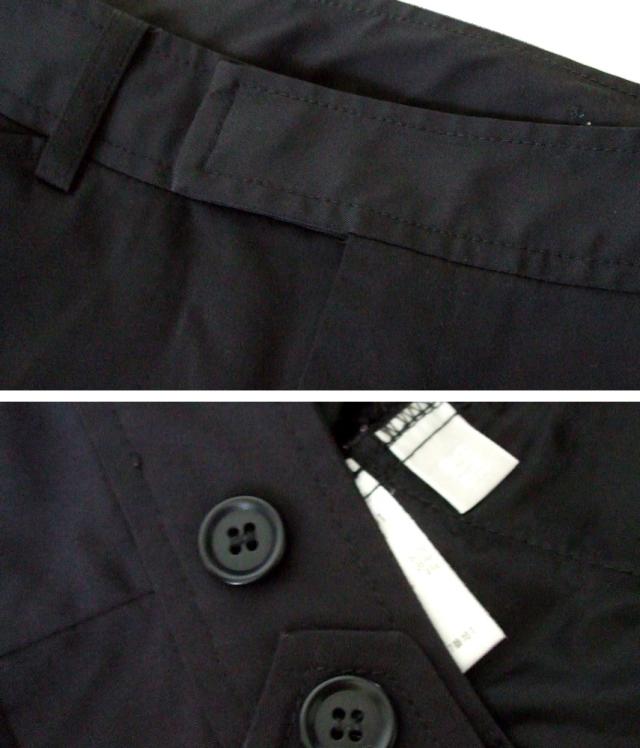 Uniqlo ユニクロ クロップドパンツ 黒 ブラック 中古 の通販はau Pay マーケット Jimu