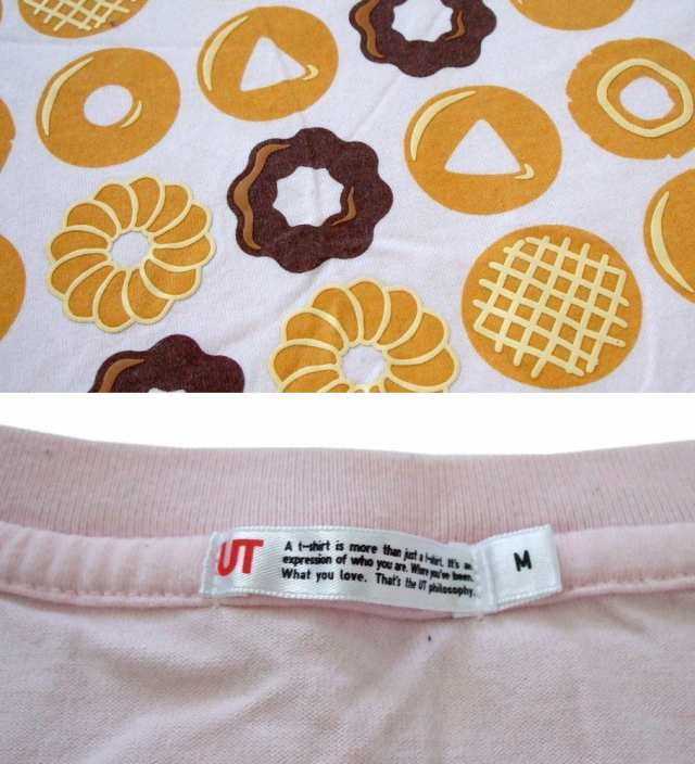 Ut Mｒ Donut ユーティ ミスタードーナッツ 限定ｔシャツ Uniqlo ユニクロ ピンク 半袖 0990 中古 の通販はau Pay マーケット Jimu