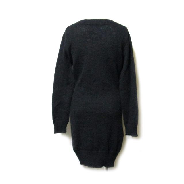 666 ロクロクロク 囚人ボーダーロングニットセーター トリプルシックス チュニックワンピース モヘア 中古 の通販はau Pay マーケット Jimu