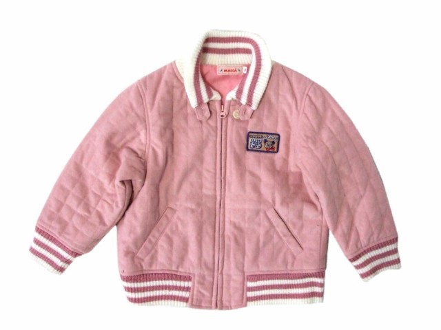 Macca メッカ フルジップスタジャン ピンク ジャケット キッズ 子供服 099811 中古 の通販はau Pay マーケット Jimu