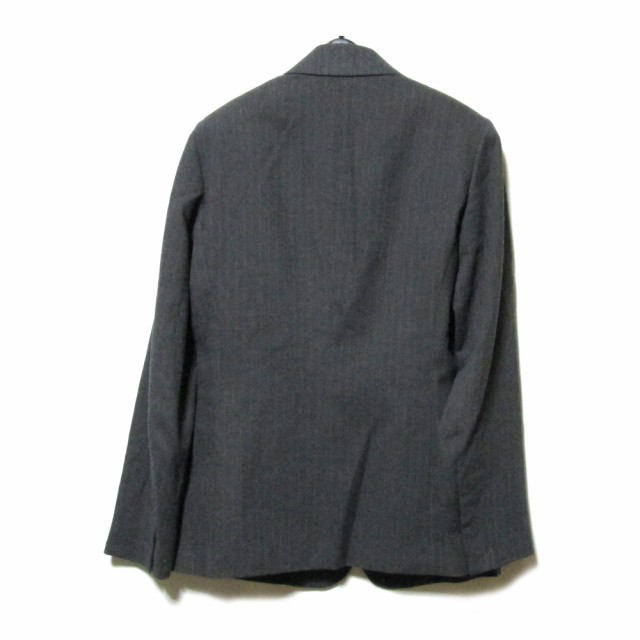 JEAN COLONNA ジャンコロナ「48」イタリア製 2Bデザインウールジャケット (ブラウン) 101518【中古】｜au PAY マーケット