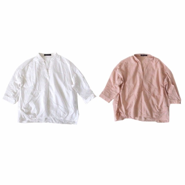 Bliss Point ブリスポイント ワイドシルエットカットソー2枚セット 白 ピンクベージュ ブラウス Tシャツ 1020 中古 の通販はau Pay マーケット Jimu