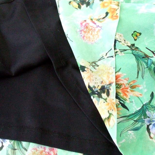 美品 Zara ザラ フラワーチュニックドレープワンピース 緑 カットソー ドレス 中古 の通販はau Pay マーケット Jimu