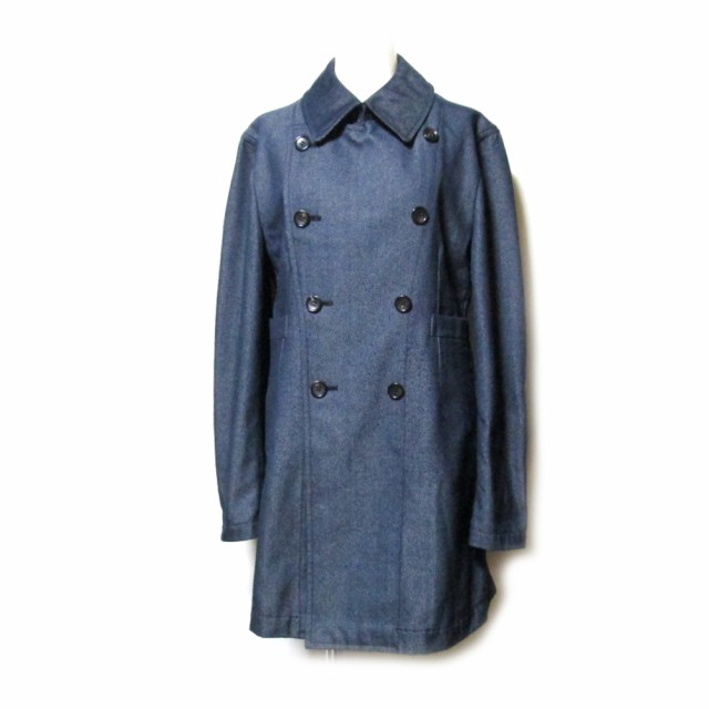 Robe De Chambre Comme Des Garcons ローブドシャンブル コムデギャルソン 1997 デニムピーコート 紺 ネイビー Pコート 中古 の通販はau Pay マーケット Jimu