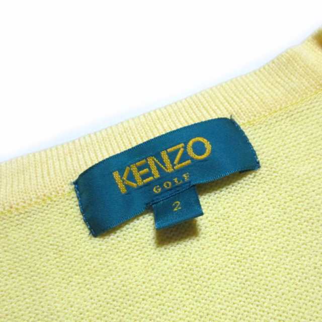 美品 Vintage KENZO GOLF ヴィンテージ ケンゾー ゴルフ「2」コットン