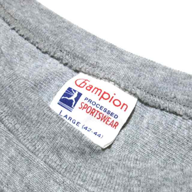 Champion チャンピオン L フットボールスエットトレーナー グレー 中古 の通販はau Wowma Jimu