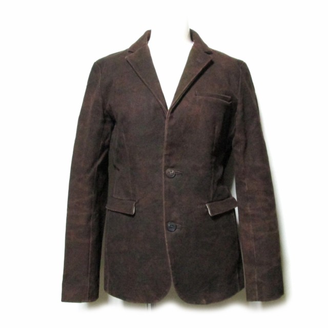 RIPVANWINKLE リップヴァンウィンクル「M」斑染キャンバスジャケット (ブラウン デニム ) 112726【中古】の通販はau PAY  マーケット - JIMU