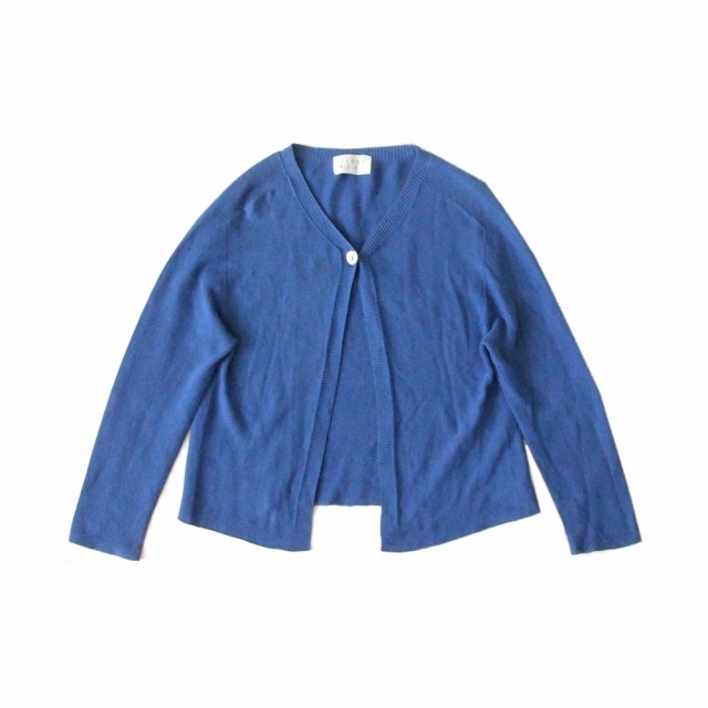 GIPSY BLUE ジプシーブルー コットンニットカーディガン (ブルー