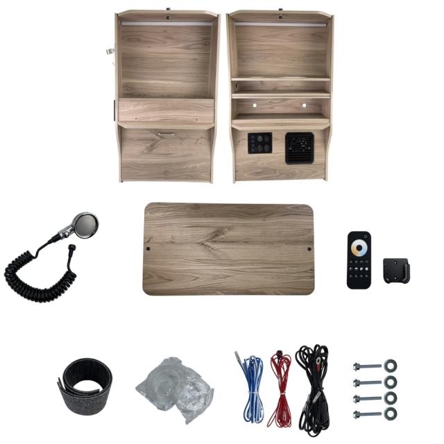 直流家 クルージングキャビネット エブリィバン DA17V用快適セット 受注生産品】キャンピングキット | 直流家 エブリイバン DA17V用 NEW