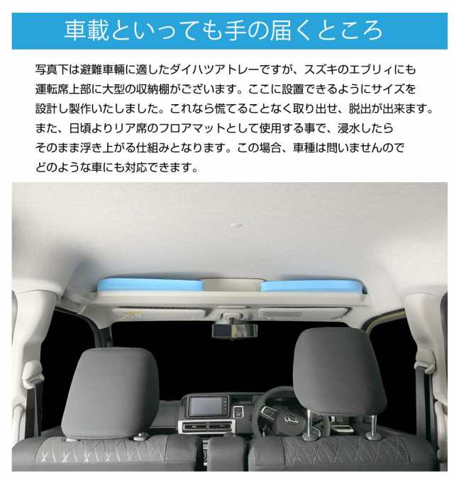 車載用ビート板 2枚セット ブルー GT-KB | 浮き フロート 車 水没 冠水 浸水 脱出 対策 洪水 河川の氾濫 集中豪雨 線状降水帯 豪雨  台風 ゲリラ豪雨 備え の通販はau PAY マーケット - キャラッツ | au PAY マーケット－通販サイト