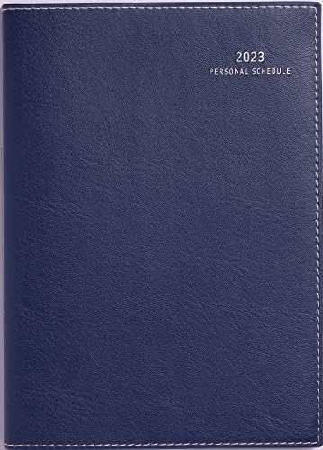 高橋 手帳 2023年 4月始まり B6 マンスリー ディアクレール ネイビー