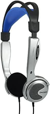 【送料無料】Koss KTXPRO1 Pulse Stereo Headphones for iPod, iPhone, MP3 and Smartphone - Silver [並行輸入品]