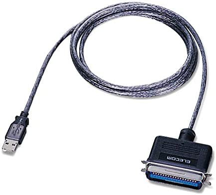 ELECOM USB to パラレルプリンタケーブル 1.8m グラファイトUC-PGT