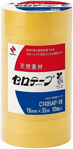 ニチバン セロテープ 大巻 10巻入 18mm×35m CT405AP-18