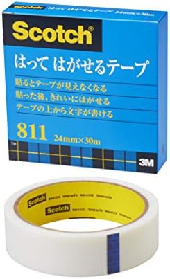 3M スコッチ はってはがせるテープ 紙箱入り 24mm×30m 大巻 811-3-