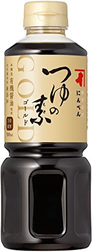 にんべん つゆの素ゴールド 500mL(3倍濃厚) [ かつお節 昆布 めんつゆ] 1699年創業 鰹節・だし専門店のにんべん