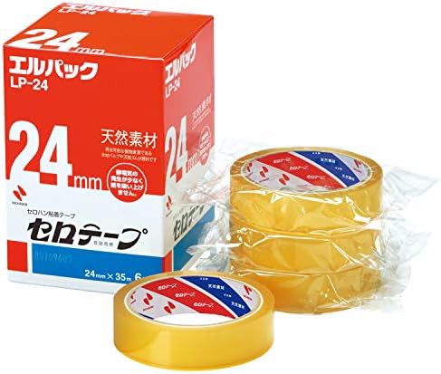 ニチバン セロテープ 大巻 エルパック 6巻入 24mm×35m LP-24