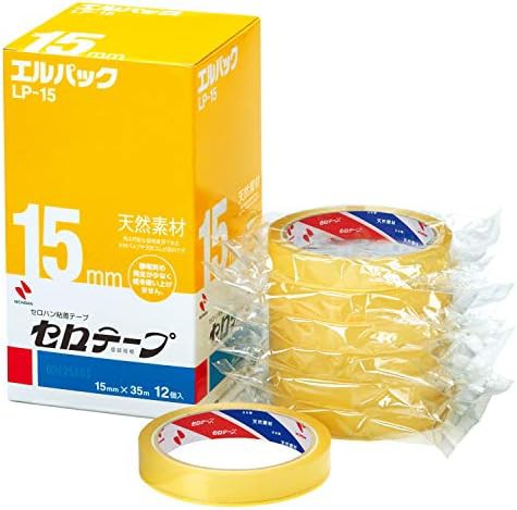 ニチバン セロテープ 大巻 エルパック 12巻入 15mm×35m LP-15