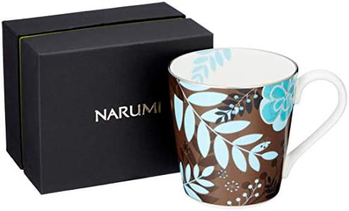 NARUMI(ナルミ) マグカップ フローラルパラダイス ブラウン 290cc