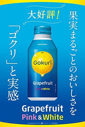 サントリー Gokuri グレープフルーツ 400g×24本の通販はau PAY