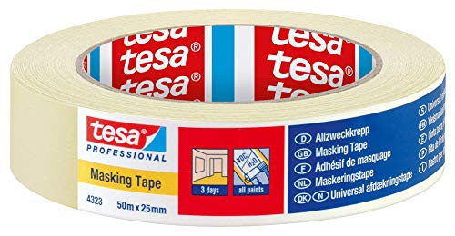 Tesa マスキングテープ 25mm×50M 4323-25MM [養生テープ]