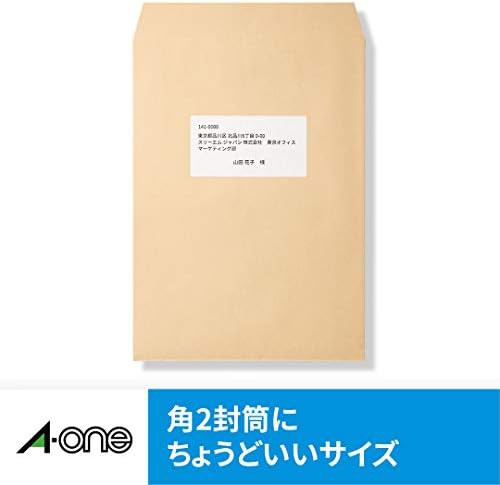 エーワン ラベルシール インクジェット 6面 20シート 60206