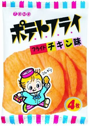 東豊製菓 ポテトフライフライドチキン味 4枚×20袋