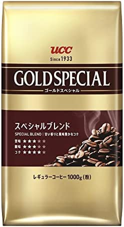 UCC ゴールドスペシャル スペシャルブレンド コーヒー豆 (粉) 1000g