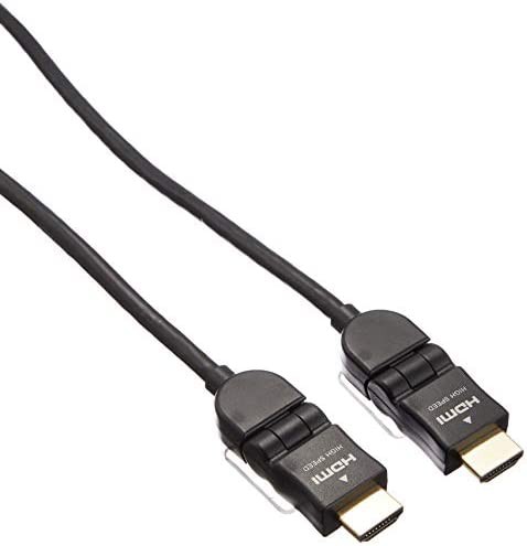 オーム電機 HDMIスイング式 横型 ハイスピードイーサネット (PS3/XBOX360)対応 1.4ケーブル2Mクロ 05-0266
