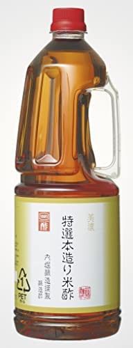 【送料無料】内堀醸造 美濃特選本造り米酢 1.8L