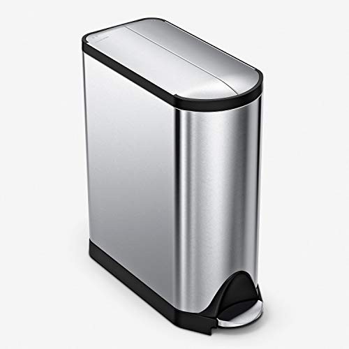 simplehumanバタフライステップダストボックス 分別タイプ 40L シルバーステンレス CW2017の通販は