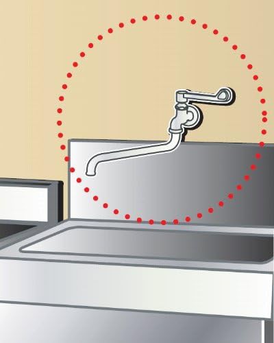 SANEI 厨房用水栓 レバーハンドル・90度開閉 内地・寒冷地共用 A5310