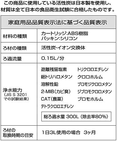 クリタック ポット型浄水器 クリピーレTR カードリッジ3P RETC3-3056の