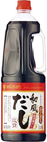 ミツカン 和風だし淡口(ペットボトル) 1800ml めんつゆ