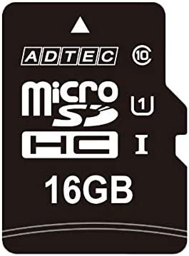 アドテック microSDHCカード 16GB Class10 SD変換Adapter付 AD-MRHAM16G/10