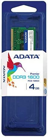 【送料無料】ADATA Technology DDR3 U-DIMM (1600)-4G/512x8 省電力モデル