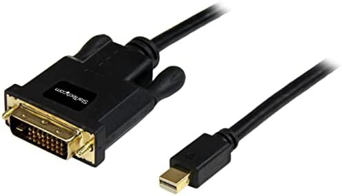 StarTech.com Mini DisplayPort - DVI 変換ケーブル／1.8m／mDP 1.2 - DVI-Dビデオ変換／1080p／ミニディスプレイポート - DVI シングル