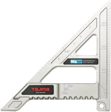 タジマ(Tajima) 丸鋸ガイド モバイル 90-45 マグネシウム 長さ200mm MRG-M9045M