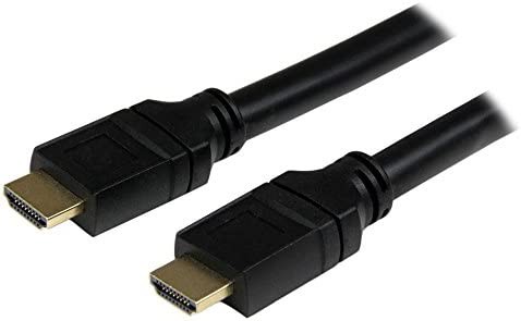 StarTech.com HDMI 1.4 ケーブル/7.6m/4K30Hz/イーサネット対応/ハイスピードHDMI/プレナム定格/オス・オス/ブラック HDPMM25