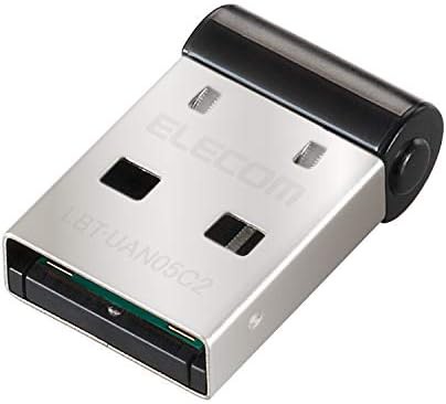 エレコム Bluetooth USB アダプタ USB-Aコネクタ Class2 Bluetooth4.0 超小型 省電力 EDR/LE対応 [Windows 11/10/8.1/8/7 対応] ブラック