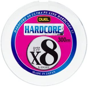 DUEL ( デュエル ) PEライン 釣り糸 HARDCORE X8 【 ライン 釣りライン 釣具 高強度 高感度 】