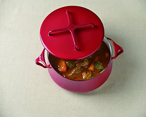 【値下げ】未使用　DANSK 両手鍋　18センチ　チリレッド 両手鍋 18センチ チリレッド DANSK ダンスク コベンスタイル