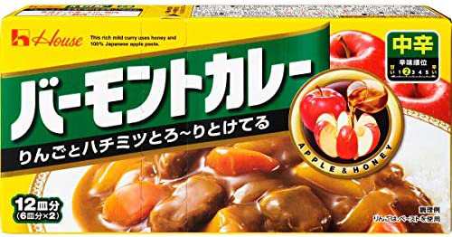 ハウス バーモントカレー 中辛 230g×5個 - カレー