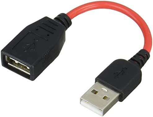 エスエスエーサービス [ USB・A 延長ケーブル ] USB・A(メス)-USB・A(オス) [5cm] SU2-AA05R