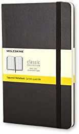 モレスキン ノート クラシック ノートブック ハードカバー 方眼 ラージサイズ(横13cm×縦21cm) ブラック QP061