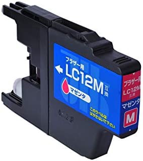 ジット 日本製 プリンター本体保証 ブラザー(Brother)対応 リサイクル インクカートリッジ LC12M マゼンタ対応 JIT-NB12M